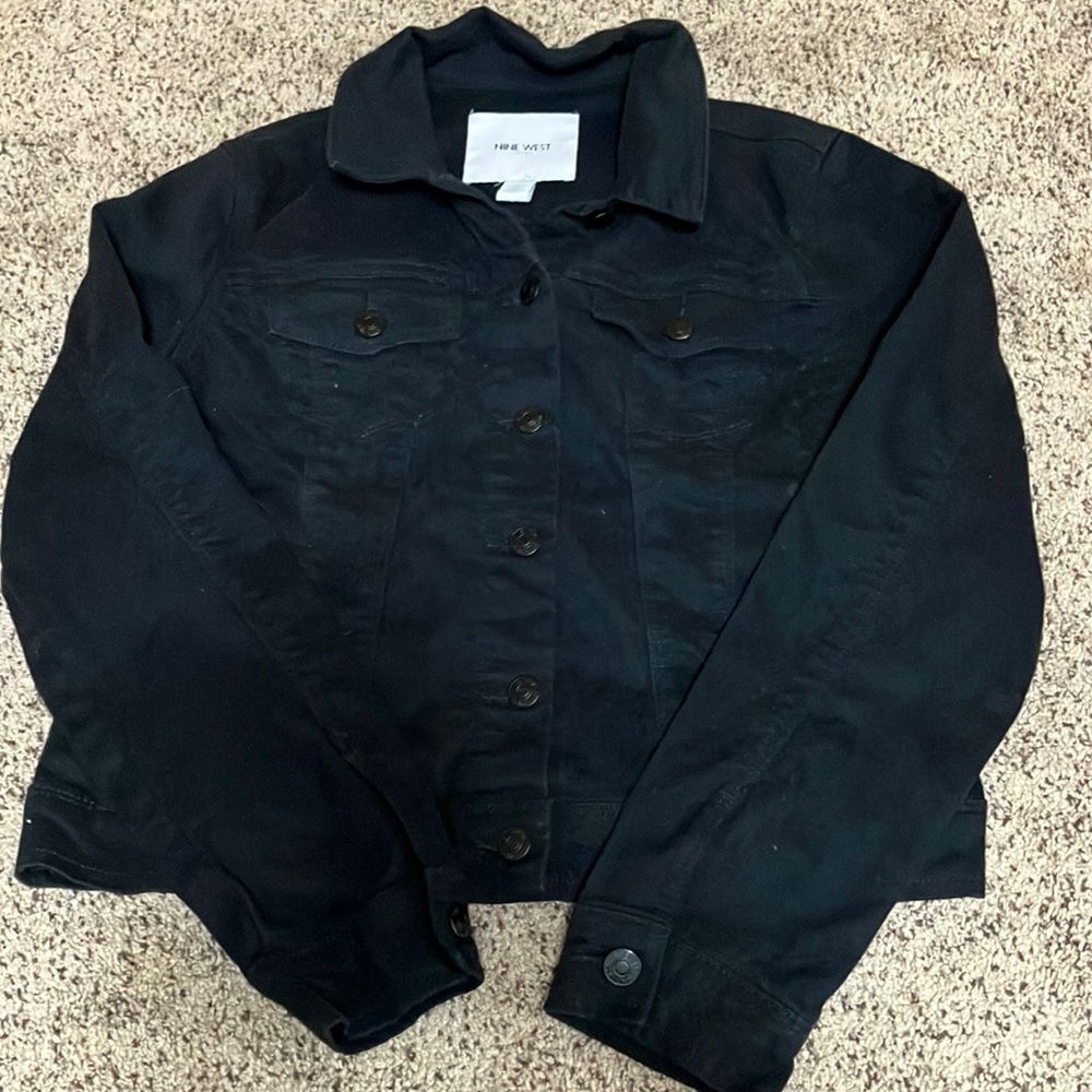 Black Nine West jean jacket